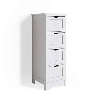 Afbeelding van Vicco Badkamerkast Bianco, Wit/Wit, 30 x 81 cm