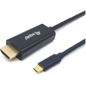 Afbeelding van Equip 133411 video kabel adapter 1 m USB Type C HDMI A (Standaard) Zwart