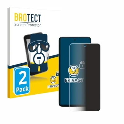 Afbeelding van BROTECT privacy screenprotector voor Motorola Moto G84 Folie Beschermfolie Blauwlichtfilter (2 Stuks)