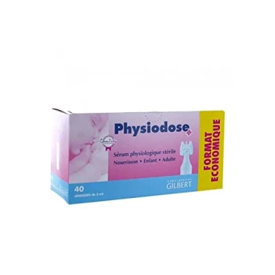 Afbeelding van Physiodose Steriele Normale Zoutoplossing 40 x 5 ml Doses