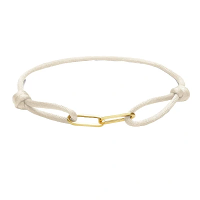 Afbeelding van Closed by 2 Armband Crème