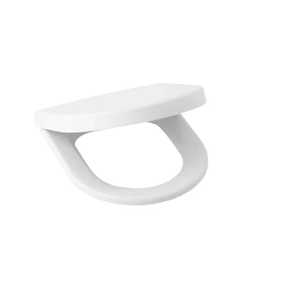 Afbeelding van Ramm Toiletbril compatibel met Villeroy &amp; Boch Omnia Architectura, 45 x 38 cm, wc bril van antibacterieel duroplast, toiletdeksel softclosemechanisme