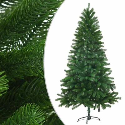 Afbeelding van Kunstkerstboom met levensechte naalden 150 cm groen