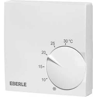 Afbeelding van Eberle Kamerregelaar Polarwit (extra vlak, temperatuurregelaar van 5 30 graden) 131170151100
