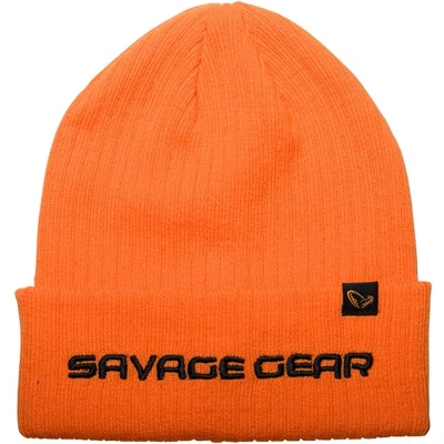 Afbeelding van Savage Gear Fold Up Beanie One Size Sun Orange Vismuts