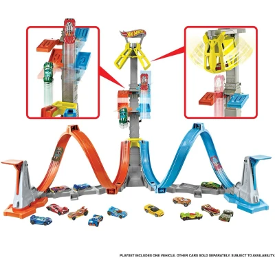 Afbeelding van Hot Wheels Action Loop &amp; Lanceer Speelset Racebaan