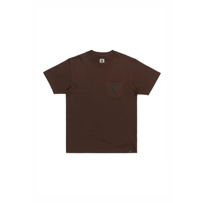 Afbeelding van DC Shoes STAR Pocket HSS Tshirt basic, Heren, Maat: Medium, Ctl coffee bean