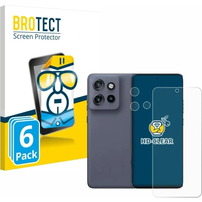 Afbeelding van BROTECT Screenprotector voor Motorola Edge 50 Neo (Voor+Camera) Folie Beschermfolie transparant (6 Stuks)