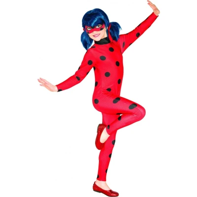 Afbeelding van Rubie&#039;s Verkleedpak Miraculous Ladybug Meisjes Rood Maat S