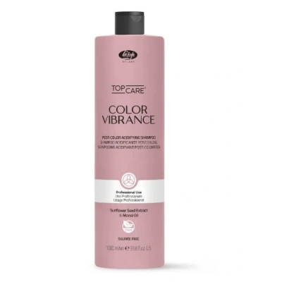 Afbeelding van Lisap Top Care Color Vibrance Post Acidifying Shampoo 1000ml Voor Gekleurd Haar