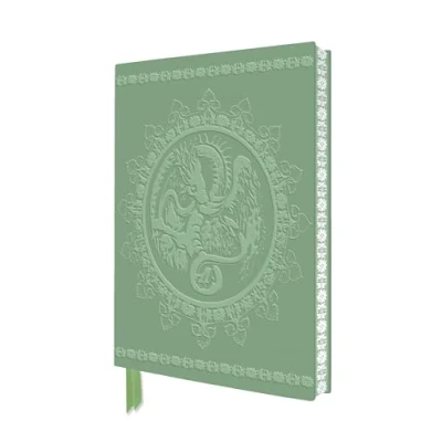 Afbeelding van Artisan Art Notebooks Royal Pavilion, Brighton: Entrance Hall Green Dragon Notebook (Flame Tree Journals)