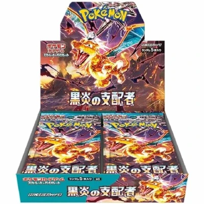 Afbeelding van Pokemon TCG Ruler of the Black Flame SV3 Japanese Booster Box