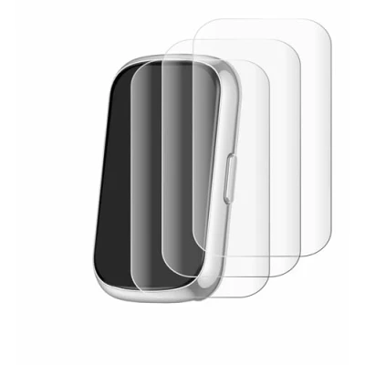 Afbeelding van Savvies Screenprotector voor Sanorum CS5 1.47&quot; Folie Beschermfolie transparant volledig dekking (4 Stuks)