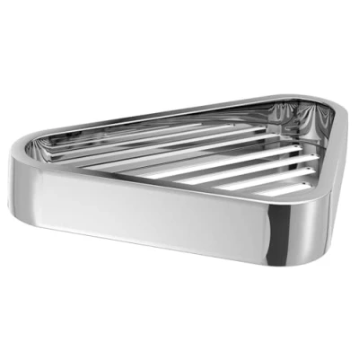 Afbeelding van Hoek Planchet Sapho Smart 17x17x3 cm Chroom