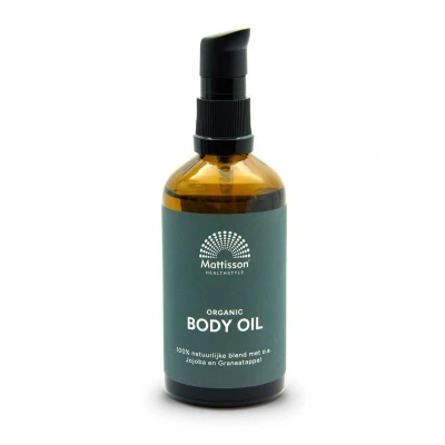 Afbeelding van Mattisson Organic Body Oil 100 ml