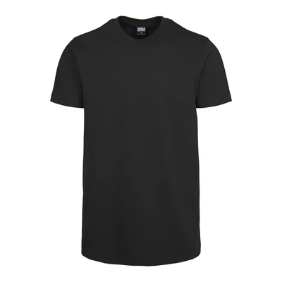 Afbeelding van Urban Classics Basic TEE Double PACK Tshirt basic, Heren, Maat: Small, Black