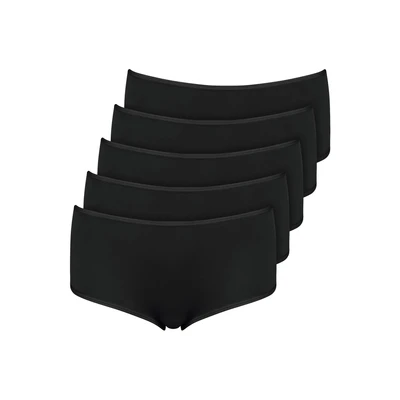 Afbeelding van NUR DIE 5 PACK Basic Slip, Dames, Maat: Small, Schwarz