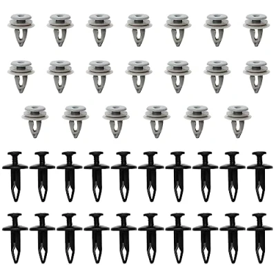 Afbeelding van Be In Your Mind 40 Stks Zijrok Dorpel Moulding Trim Clips Gegoten C2S9354020 C2C8963020 Compatibel met JAGUAR X Type Schroef Klinknagel ABS