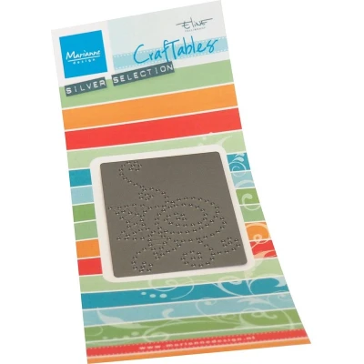 Afbeelding van Marianne D Craftable Stitching Rozen hoek CR1591 80x210mm