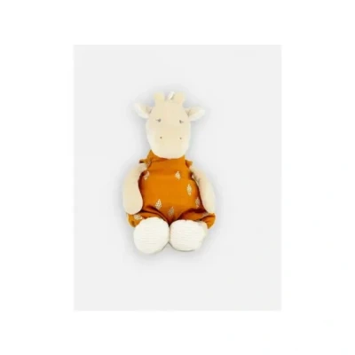 Afbeelding van Noukie&#039;s Knuffel Giraf oker Small collectie Tiga en Stegi &amp; Ops