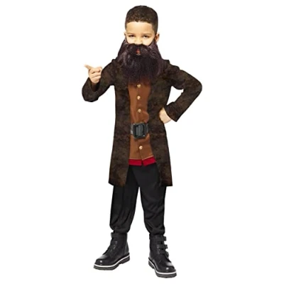 Afbeelding van Amscan Kinderkostuum Hagrid, Harry Potter, tovenaar, carnaval, motto feest, themafeest