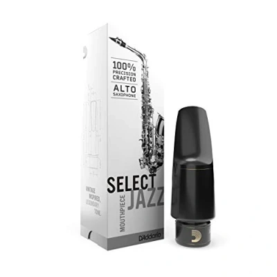 Afbeelding van D&#039;Addario Woodwinds Select Jazz Es Alt Menstuk DMJS D7M 2,1 mm Mondstuk voor altsaxofoons