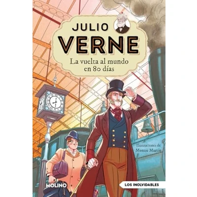 Afbeelding van Julio Verne La vuelta al mundo en 80 días (edición actualizada, ilustrada y adaptada)