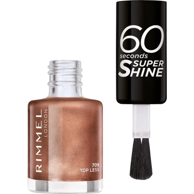 Afbeelding van Rimmel 60 Seconds Super Shine Nagellak 709 Top Less