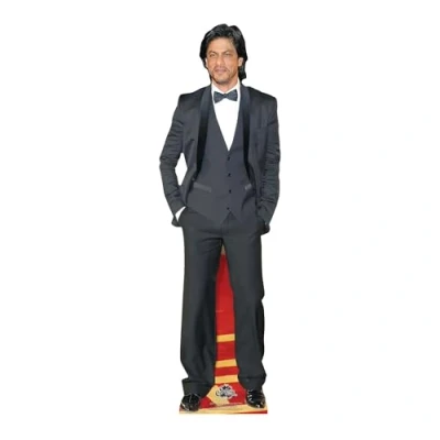 Afbeelding van CS1126 Shah Rukh Khan Star Mini Kartonnen Uitsparing Perfect voor Bollywood Fans