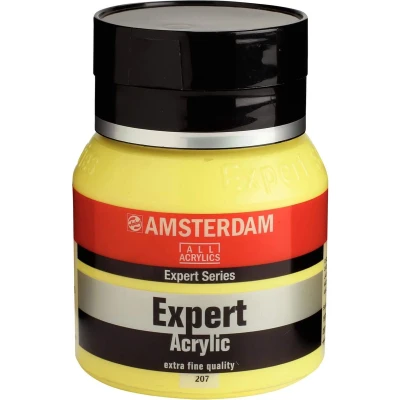 Afbeelding van Expert Series Acrylverf Pot 400 ml Cadmiumgeel Citroen 207