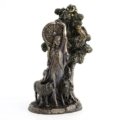 Afbeelding van Arianrhod de Keltische Godin van het Lot Veronese Designd beeldje (hxbxd) ca. 24cm X 13,5cm 10cm