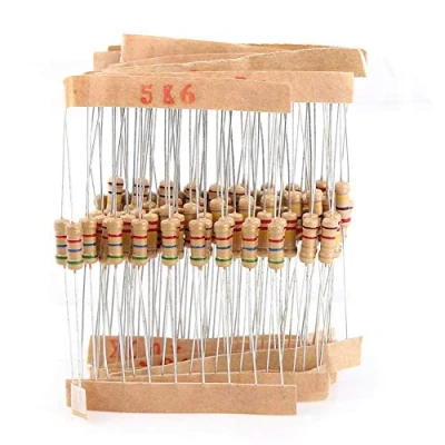 Afbeelding van Keenso 1000 stuks weerstandskit 100 waarde 1/2 W (1 ohm 1 m Ohm) koolstoffilm weerstand classificatie elektronische componenten Weerstanden