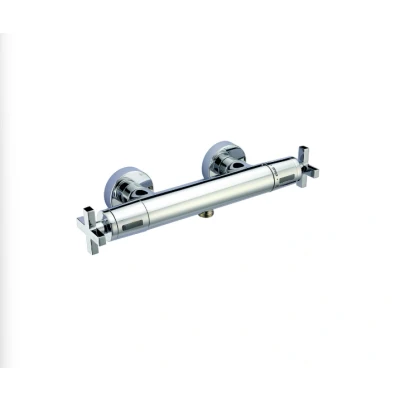 Afbeelding van Cisal Barcelona Opbouw douche thermostatisch rvs BAT010102A