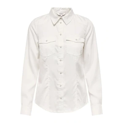 Afbeelding van ONLY Alexa Overhemdblouse, Dames, Maat: XL, Cloud dancer