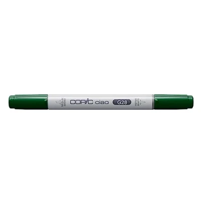 Afbeelding van COPIC Ciao Marker Type G 28, Oceaangroen, veelzijdige layout marker, op alcoholbasis, met een medium breedte en penseelpunt
