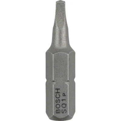Afbeelding van Bosch Accessories Vierkant bit 1 Extra hard C 6.3 3 stuk(s)