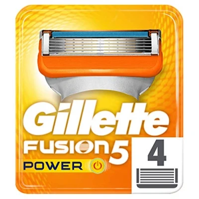 Afbeelding van Gillette Fusion5 Power Scheermesjes Mannen 4 stuks