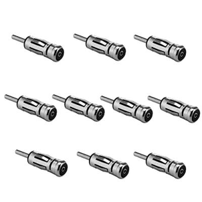 Afbeelding van Audioproject A274 25 10 stuks set antenneadapter auto radio ISO &gt; DIN rechte antenne adapter antennaadapter