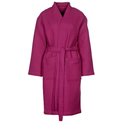 Afbeelding van Badjas Vossen Rom Cranberry L