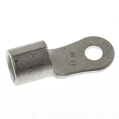 Afbeelding van SeKi 14062 30 50 mm, 10 x ringkabelschoenen, M6, niet geïsoleerde ringschoenen, kabelschoenen, zilver