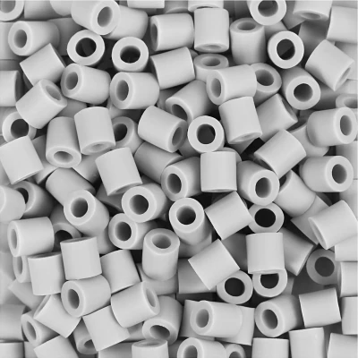 Afbeelding van Nabbi biobeads strijkkralen grijs 1000st