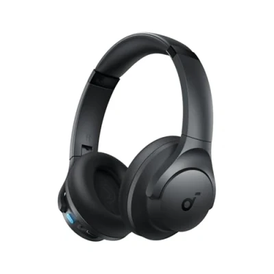 Afbeelding van soundcore Q11i Draadloze over ear Bluetooth hoofdtelefoon van Anker, diepe bas, 60H speeltijd, Hi Res Audio, afneembare oorkussens, multipoint aansluiting