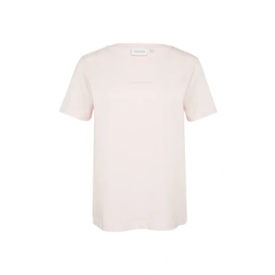 Afbeelding van comma casual identity Tshirt basic, Dames, Maat: 34, Zartrosa