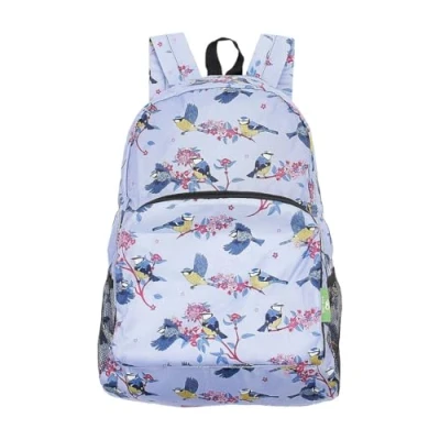 Afbeelding van ECO CHIC Wandelen Lichtgewicht opvouwbare rugzak dagrugzak voor reizen en outdoor avonturen waterdichte rugzak, Blauwe Lila, One Size, Klassiek