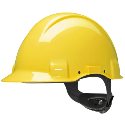 Afbeelding van 3M Peltor G3001NUV GU Veiligheidshelm met draaiknop Geel Plastic sweatband di electrisch (440V) G31NUVGU