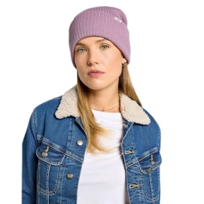 Afbeelding van Lee Ribbed Muts, Heren, Maat: One Size, Pretty plum