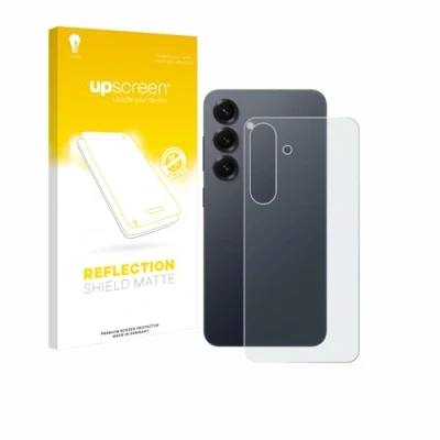 Afbeelding van upscreen Screenprotector voor Samsung Galaxy S25 (Achterkant) Folie Beschermfolie anti glare matte