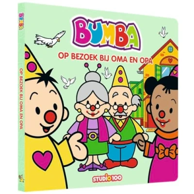 Afbeelding van Studio 100 Kartonboek Op bezoek bij Oma en Opa