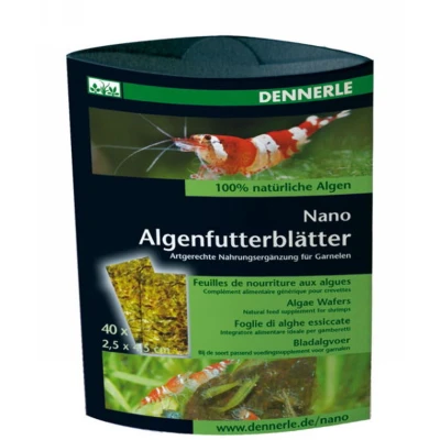 Afbeelding van Dennerle Nano Algae Wafers 40 Stuks