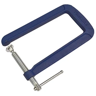 Afbeelding van Faithfull FAIG8DT TB 200mm 8&quot; G klem diepe keel met 85mm 3&quot; dop, veelkleurig
